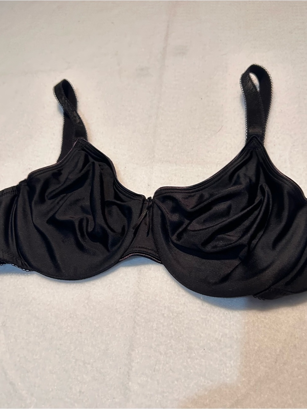 Wacoal Black Unlined Underwire Full Coverage Bra – Size 34D